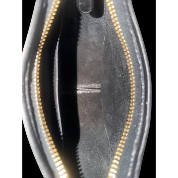 VTG Coach Janice Legacy Bag 9950 Black Leather Brass Convertible Y2K Costa Rica - Picture 9 of 10